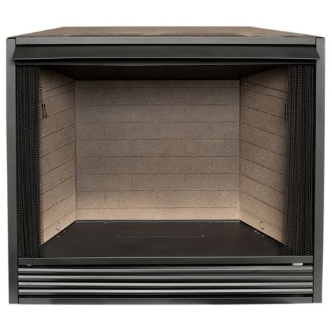 gas fireplace box